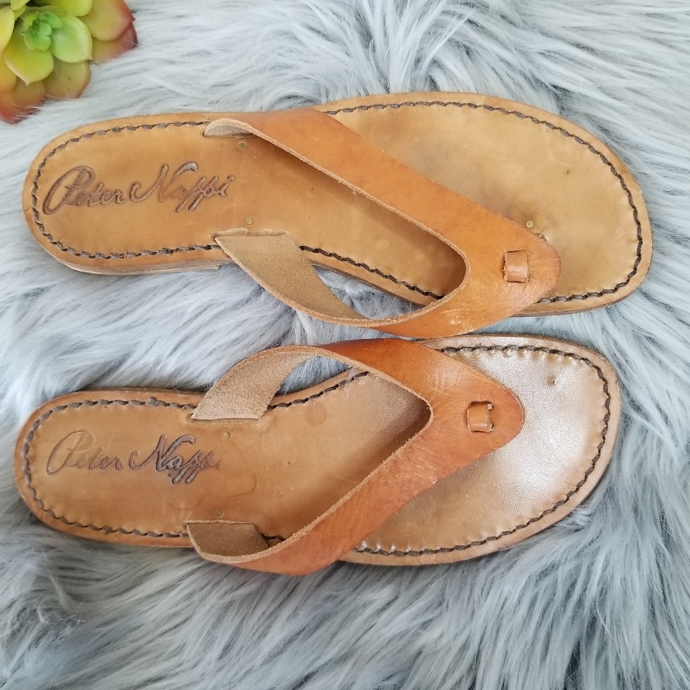 Peter Nappi Leather Sandals 6